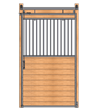 Welded Grill Top Door - Galvanized